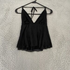 Garage Babydoll Lace Tank Top Womens M Whimsigoth Y2K Fairy Grunge